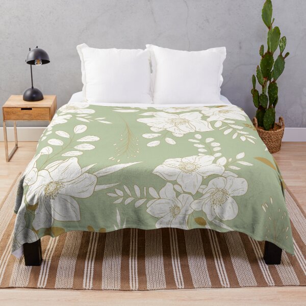 Item preview, Elegant Gold Floral Seamless Lush Meadow designed and sold by Ladies-Boutique.