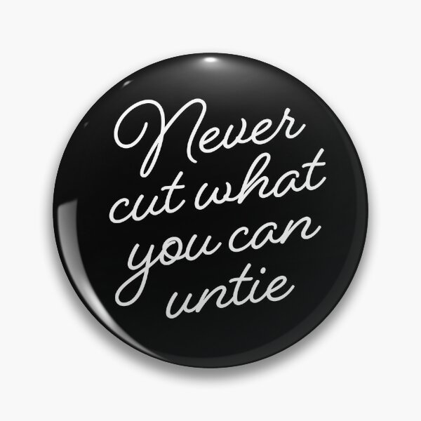 Item preview, Never cut what you can untie v.9 designed and sold by x1brett.