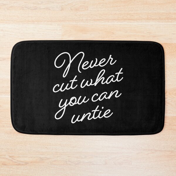 Item preview, Never cut what you can untie v.9 designed and sold by x1brett.