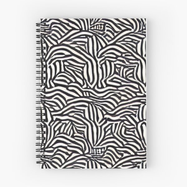 Item preview, Offset Spaghetti Abstract Pattern Design  designed and sold by NellVerde.