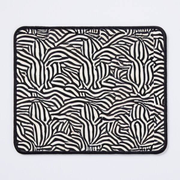 Item preview, Offset Spaghetti Abstract Pattern Design  designed and sold by NellVerde.