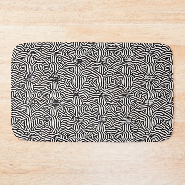 Item preview, Offset Spaghetti Abstract Pattern Design  designed and sold by NellVerde.