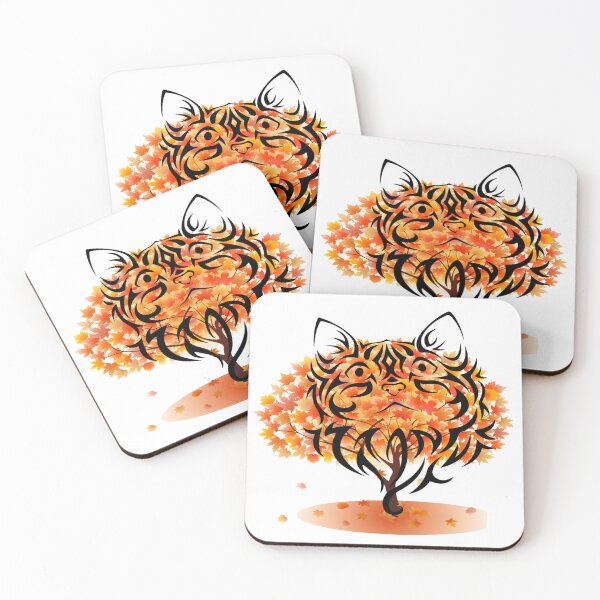Item preview, Cat in Fall style art designed and sold by Swagmode.