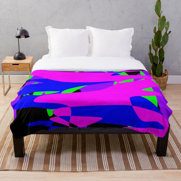 Item preview, Purple, Blue, Green Abstract Art designed and sold by Nardernay.