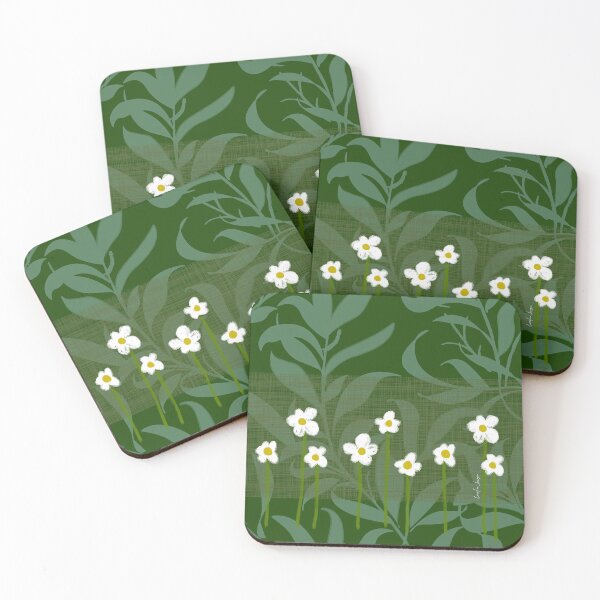 Item preview, Fresh Summer Wild Daisies. Floral Daisy Country Garden.  Caroline Laursen Original designed and sold by Caroline Laursen.