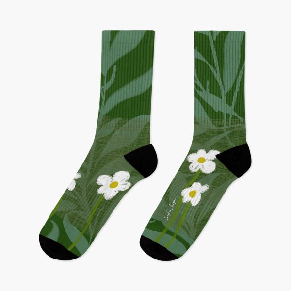 Item preview, Fresh Summer Wild Daisies. Floral Daisy Country Garden.  Caroline Laursen Original designed and sold by Caroline Laursen.
