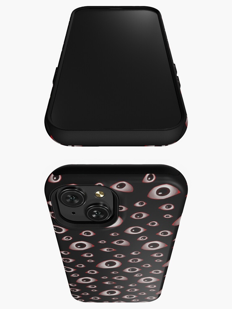 Thumbnail 3 of 4, iPhone Case, Creepy Eyes designed and sold by Syppah.