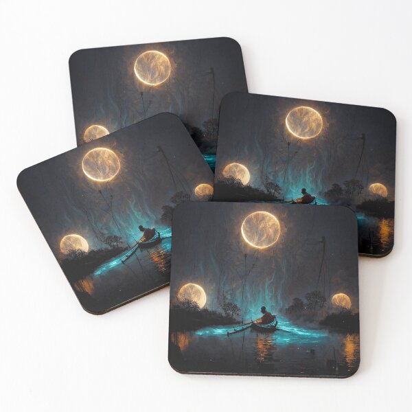 Item preview, Night Rowing #1 designed and sold by inspireyoureyes.