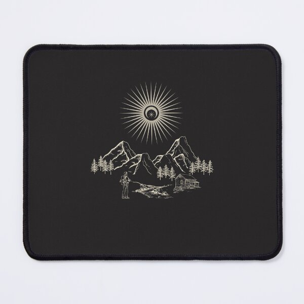 Item preview, Concept of the beauty of nature of sun and mountains designed and sold by VaclavSonnek.
