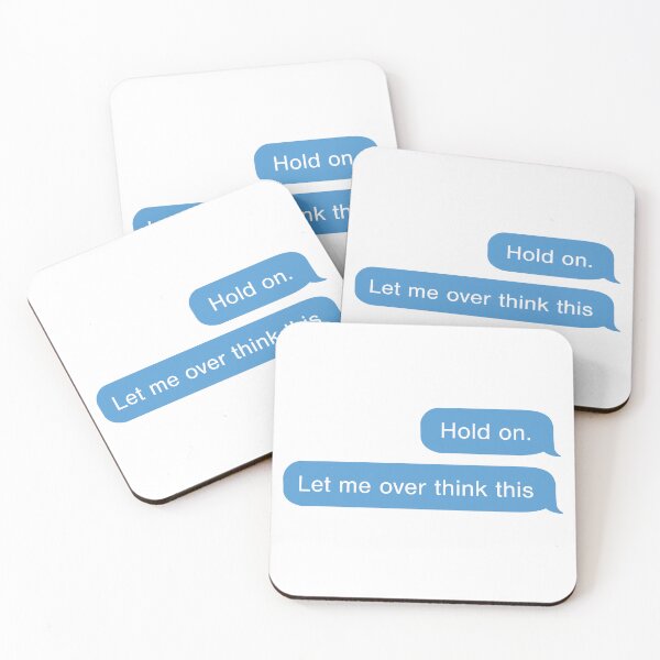 Item preview, Hang on. Let me overthink this designed and sold by westandgeneral.