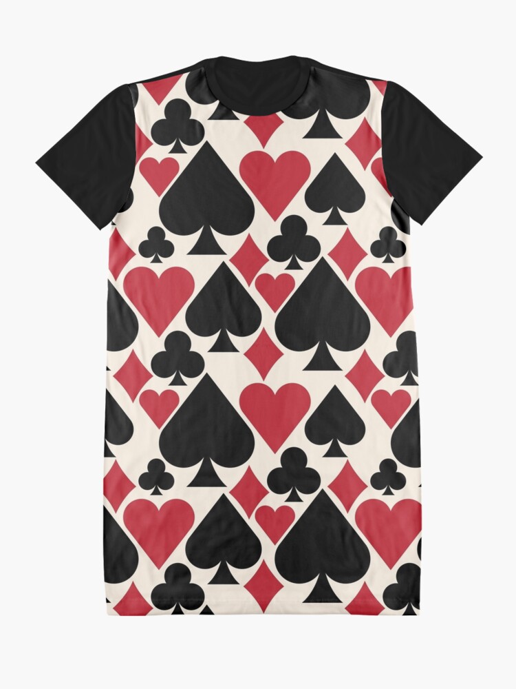 Alternate view of Casino Fun Graphic T-Shirt Dress