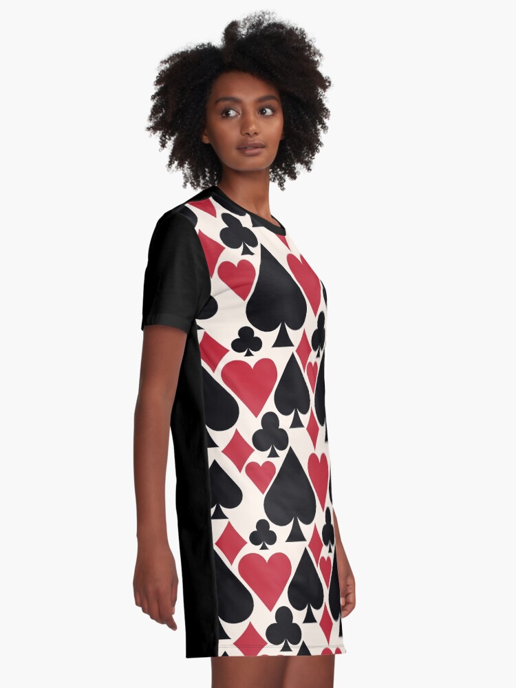 Alternate view of Casino Fun Graphic T-Shirt Dress