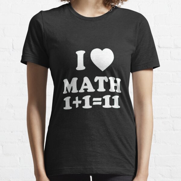 Cute Math Teacher Peace Love Math T-Shirt