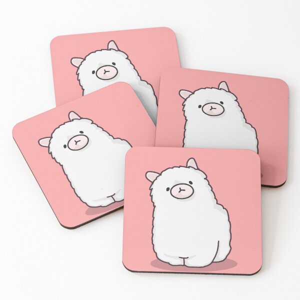 Item preview, Cute White Llama designed and sold by HappyDoodlen.