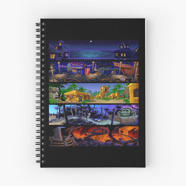 Item preview, Monkey Island Scenery Collage designed and sold by ertxyz.