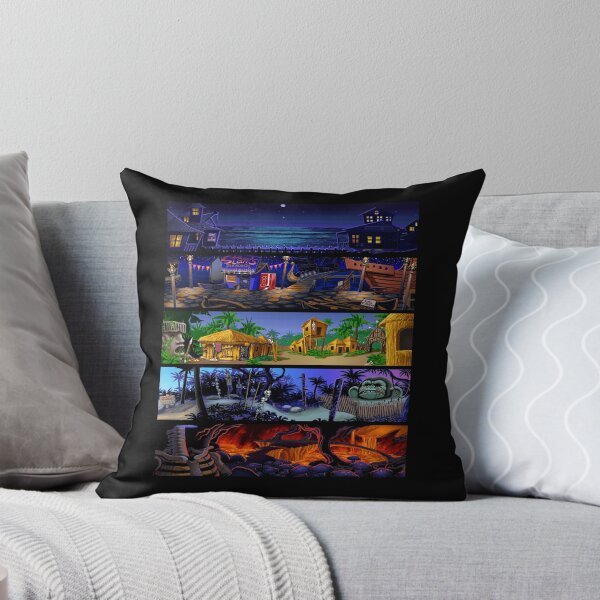 Item preview, Monkey Island Scenery Collage designed and sold by ertxyz.