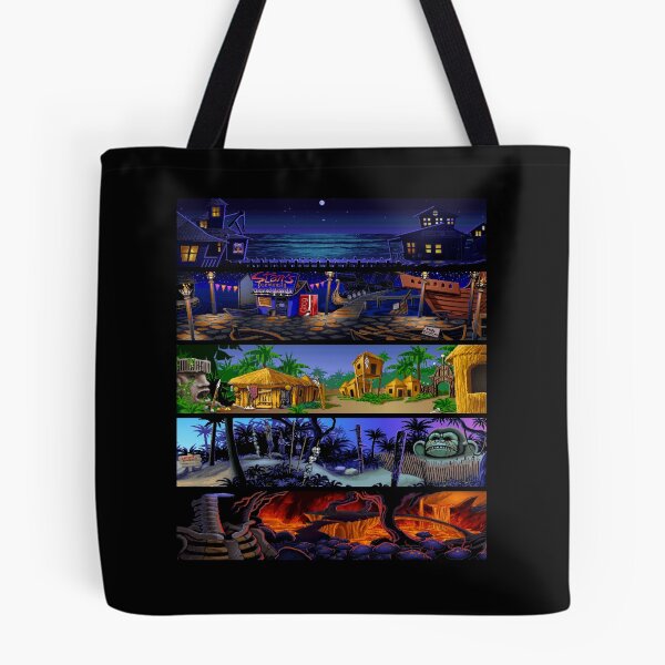 Item preview, Monkey Island Scenery Collage designed and sold by ertxyz.