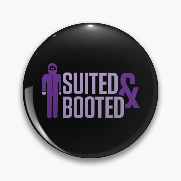 Item preview, Suited and Booted on Black designed and sold by ForensicMinds.