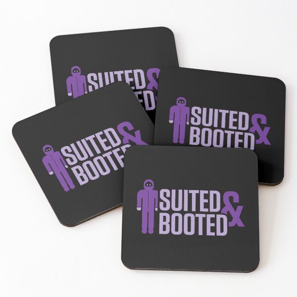 Item preview, Suited and Booted on Black designed and sold by ForensicMinds.