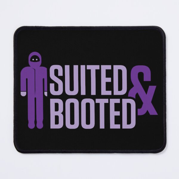 Item preview, Suited and Booted on Black designed and sold by ForensicMinds.
