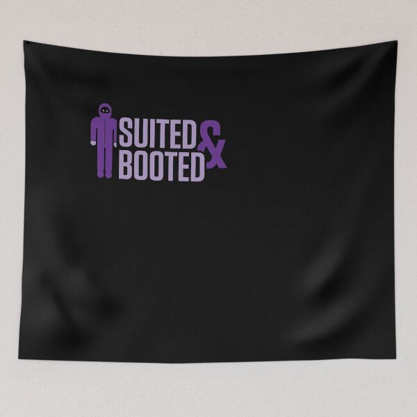 Item preview, Suited and Booted on Black designed and sold by ForensicMinds.