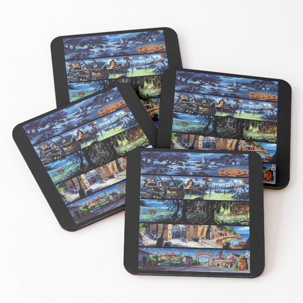 Item preview, Monkey Island 2 Scenery Collage designed and sold by ertxyz.