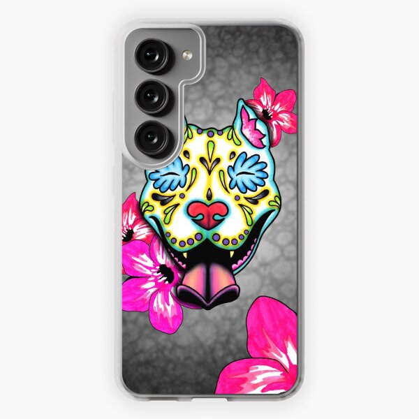 San Francisco Baseball Sugar Skull Samsung Galaxy Phone Case for