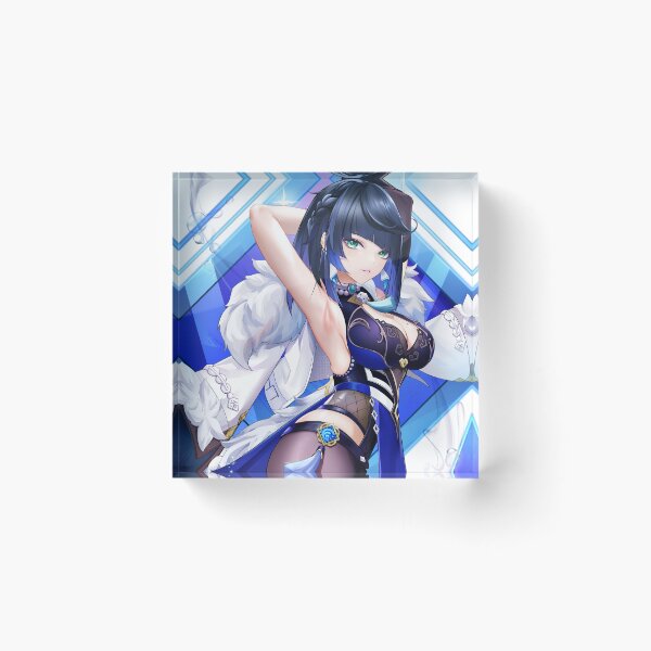 Item preview, Black Stocking Yelan Genshin Impact designed and sold by genshinwaifus.