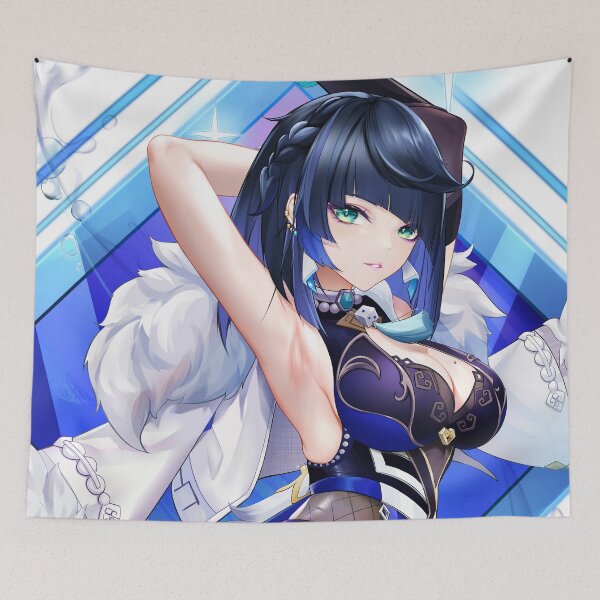 Item preview, Black Stocking Yelan Genshin Impact designed and sold by genshinwaifus.