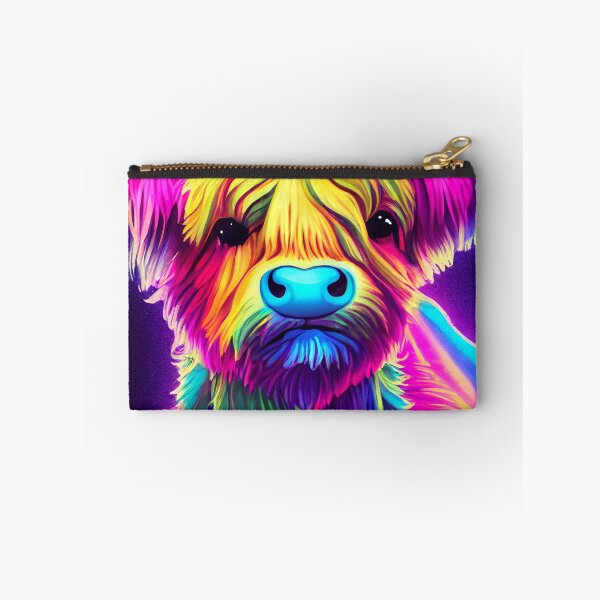 Item preview, NEON HIGHLAND COW designed and sold by GloriaSanchez.