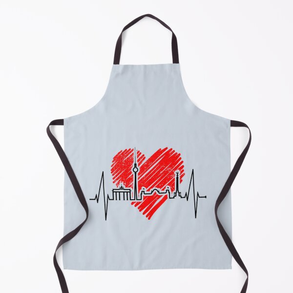 Item preview, Berlin Skyline Heartbeat Germany Fan Heart Love Gift For Berlin Lover designed and sold by bassorickel6.