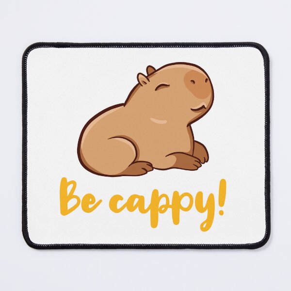 Artikel-Vorschau von Süßes Capybara, sei Capybara! Wie ein Capybara, Capy, designt und verkauft von manydoodles.