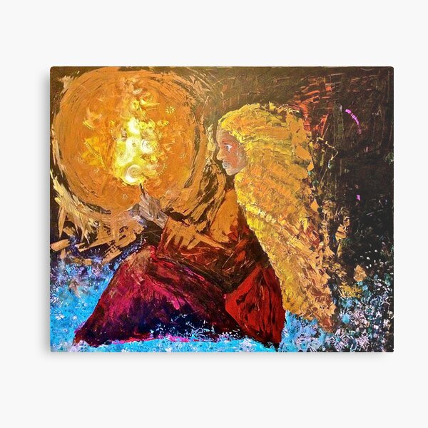 The Little Match Girl Metal Print