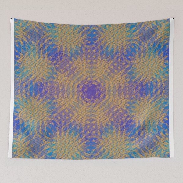 Item preview, Blue Tooth Quilt designed and sold by StudioBoomBoom.
