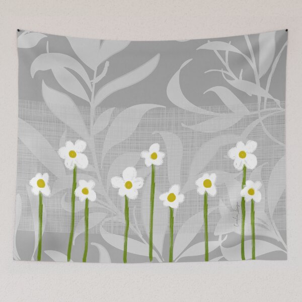 Item preview, Fresh Summer Wild Daisies. Floral Daisy Country Garden.  Caroline Laursen Original designed and sold by Caroline Laursen.