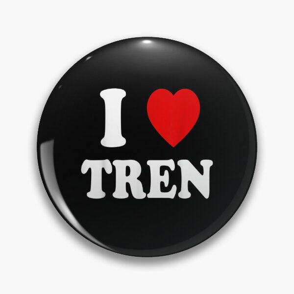 Item preview, I Love Tren Funny workout Quote Cool bodybuilder Design designed and sold by beunique5.