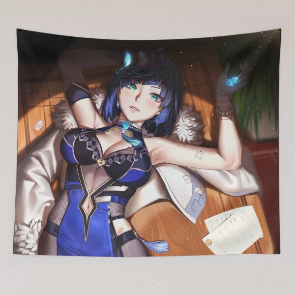 Item preview, Overworked Yelan Genshin Impact designed and sold by genshinwaifus.