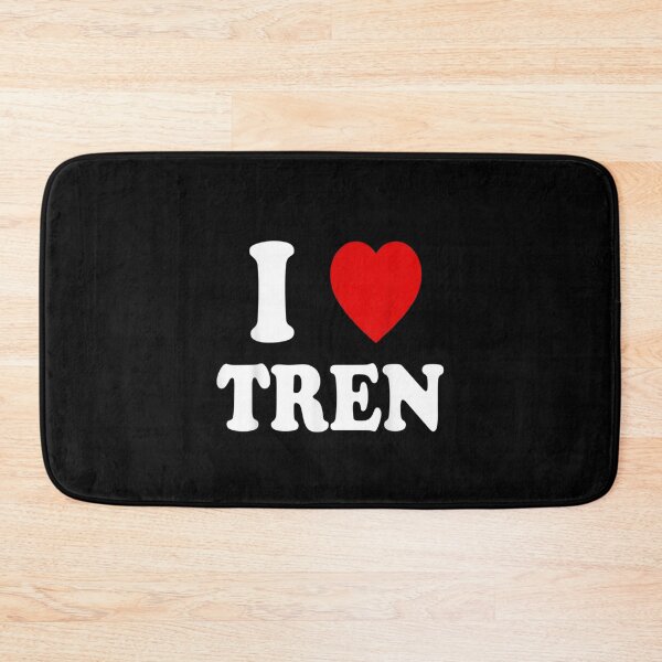 Item preview, I Love Tren Funny workout Quote Cool bodybuilder Design designed and sold by beunique5.