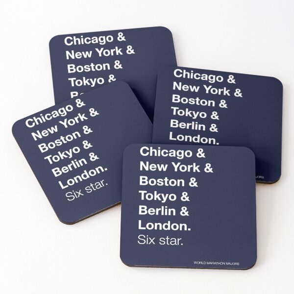 Item preview, World Marathon Majors Minimal List   designed and sold by bassorickel6.