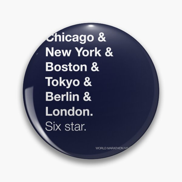 Item preview, World Marathon Majors Minimal List   designed and sold by bassorickel6.