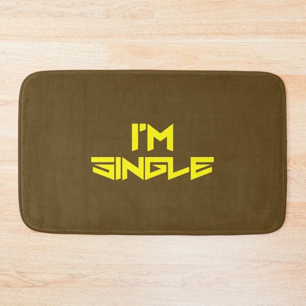 Item preview, I am single 2 (available in 3 colors) designed and sold by BigCreation.