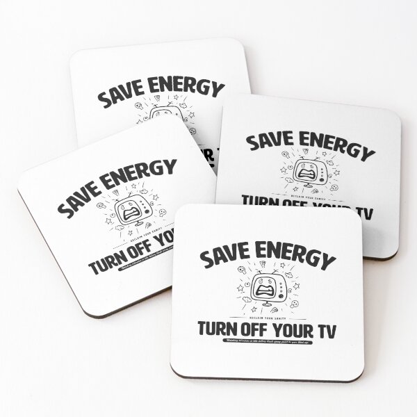 Item preview, SAVE ENERGY | TURN OFF YOUR TV designed and sold by axelle1410.