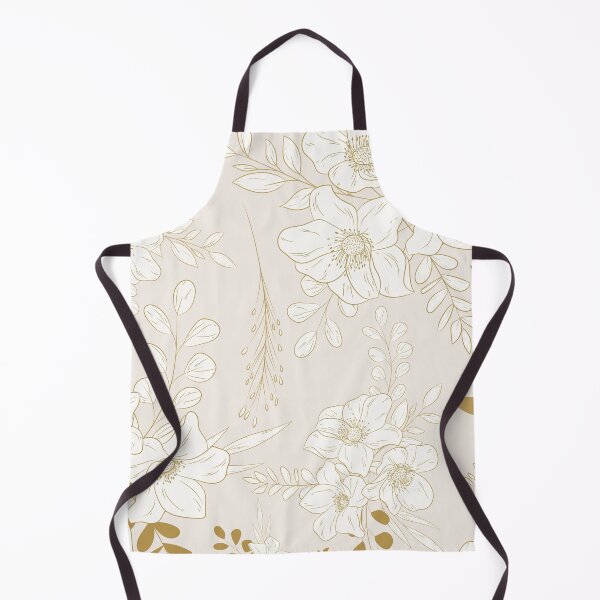 Item preview, Elegant Gold Floral Seamless Shell designed and sold by Ladies-Boutique.