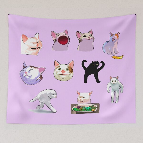Item preview, Cursed Cats Images designed and sold by printify.