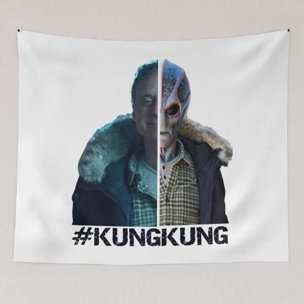 Item preview, Resident Alien - KUNG KUNG Perfect Xmas Gift Fan designed and sold by EdmanSileiko.