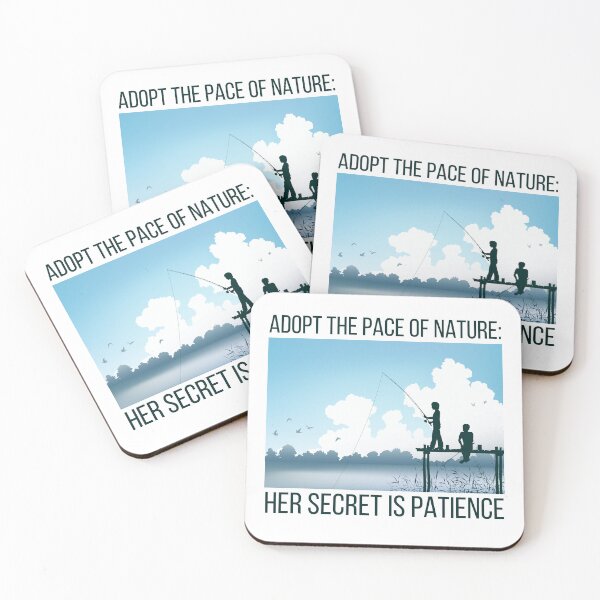 Item preview, Fishing Patience. Adopt the Pace of Nature her secret is patience.  designed and sold by LaziniArts.