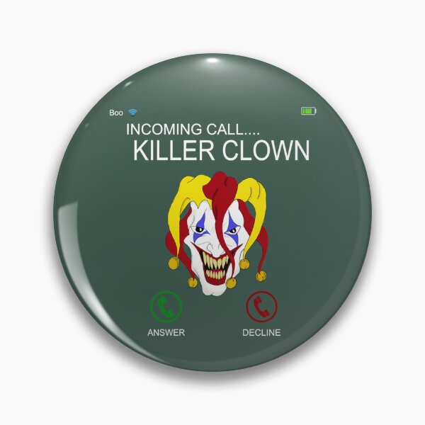Item preview, Evil Killer Scary Clown Halloween Gift designed and sold by BryceGorczany.