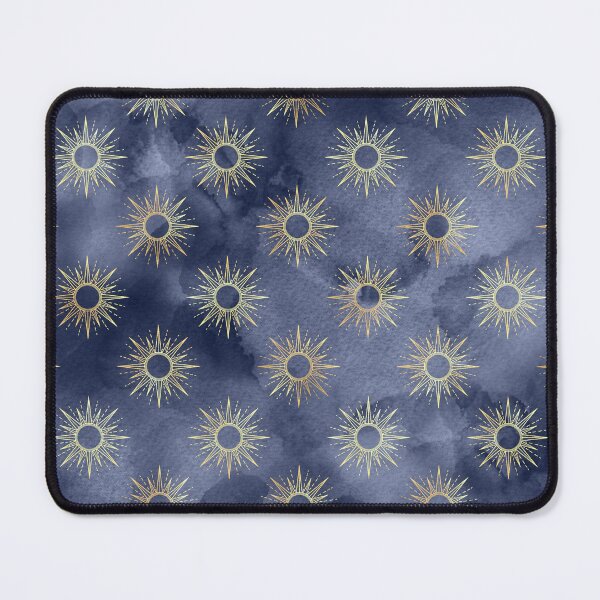 Item preview, luxury navy geometric background 112 designed and sold by TrendyGlitter.