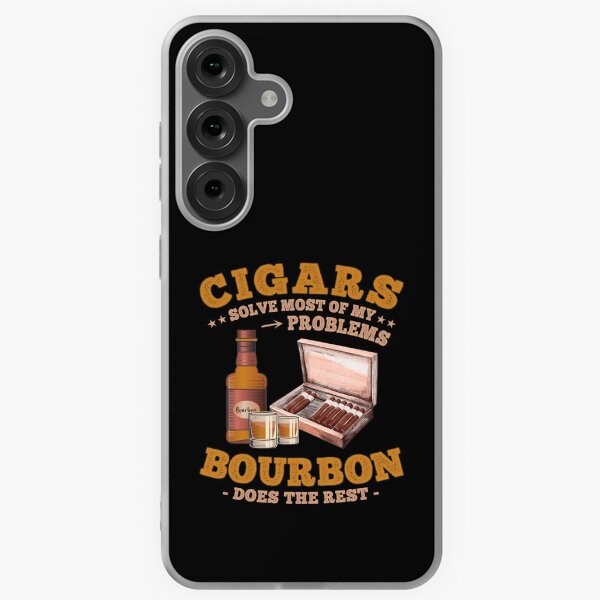 Item preview, Funny Cigar Sayings for Bourbon Whiskey and Cigars Lovers designed and sold by grinta2021.