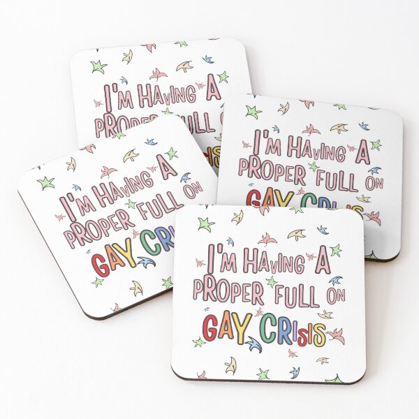 Item preview, I'm having a proper full on gay crisis - heartstopper designed and sold by lilyycoop.